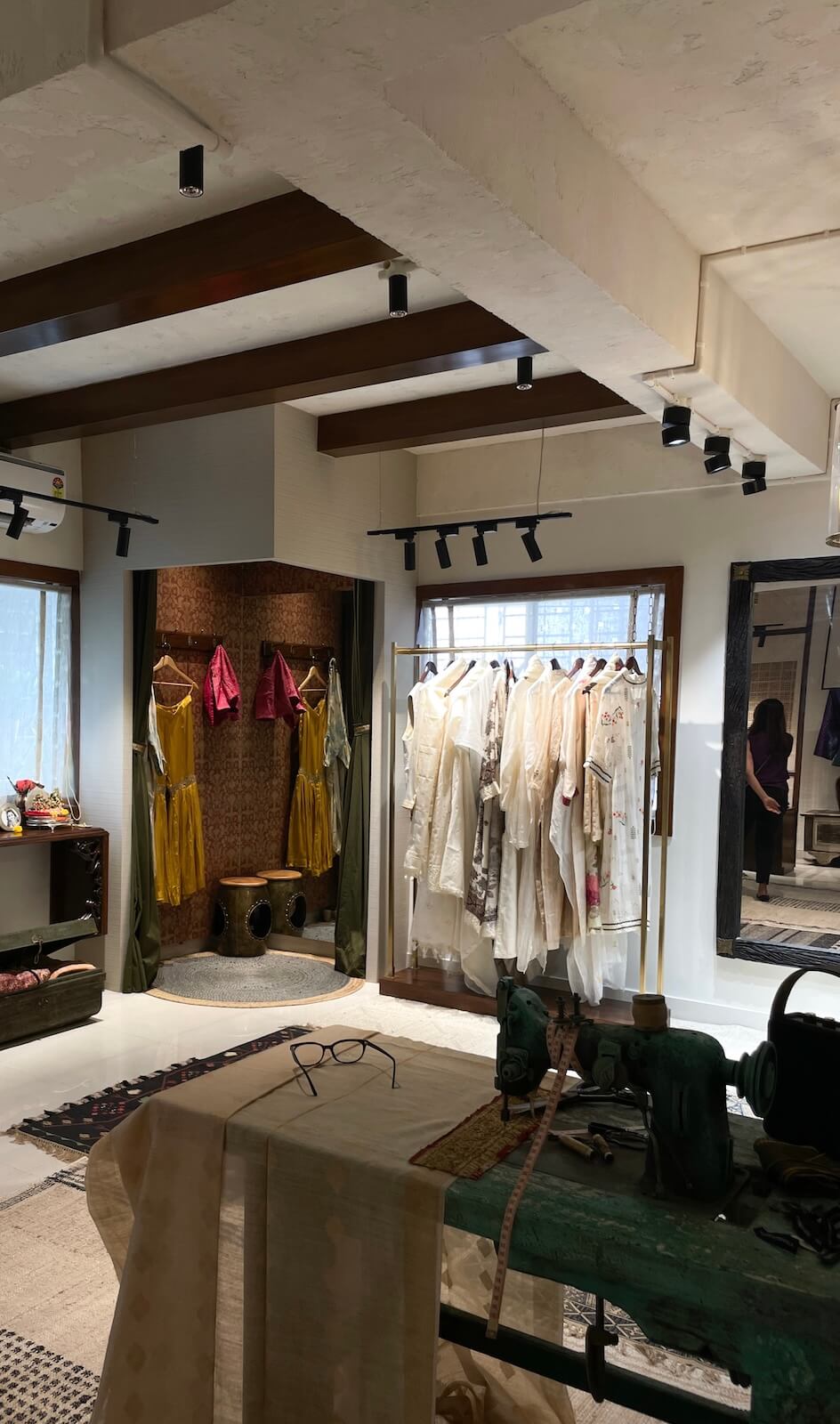 Indian designer boutique interior, Kolkata
