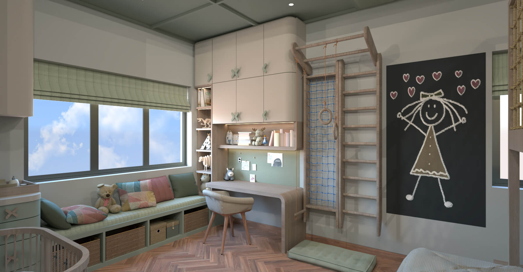 Kids room interior design, Kolkata