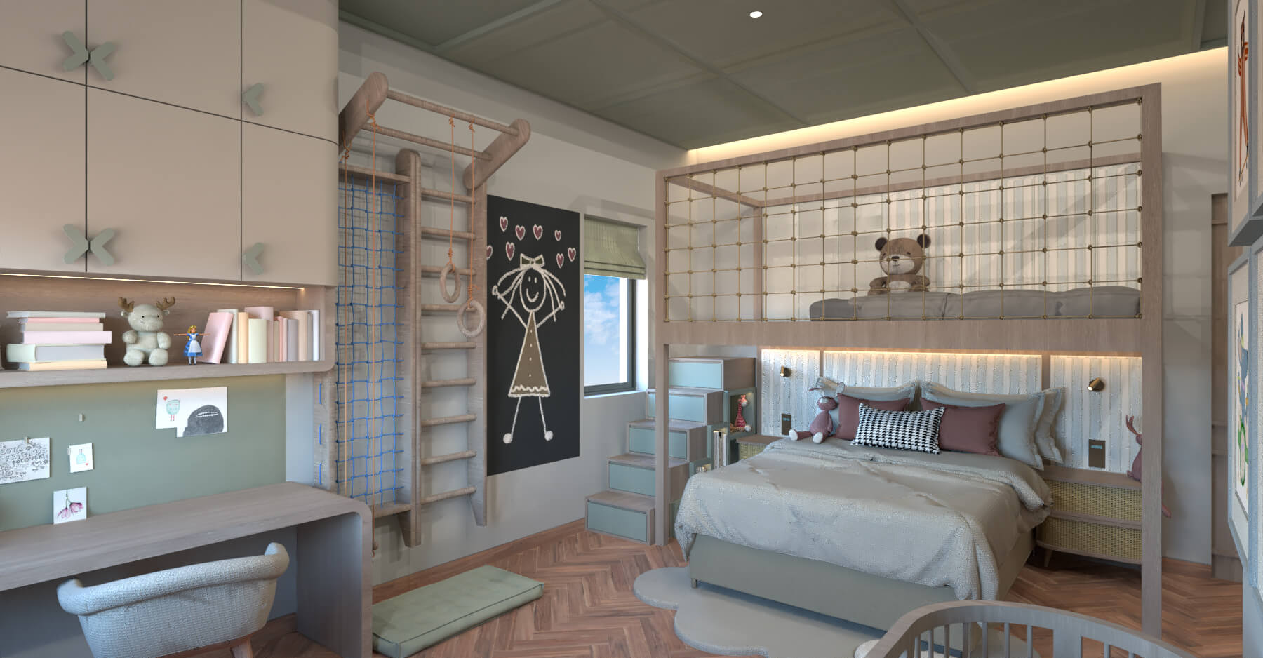 Children's room interior design, Kolkata